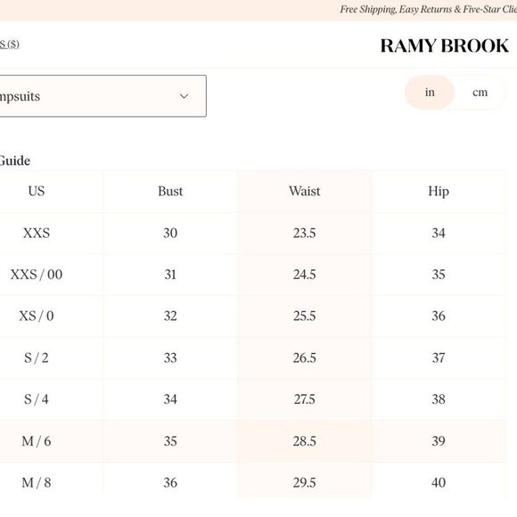 RAMY BROOK Chambray Romper Esie Off The Shoulder Sz S Shortall Light Blue Retro - Picture 9 of 9